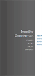 Mobile Screenshot of jennifergonnerman.com